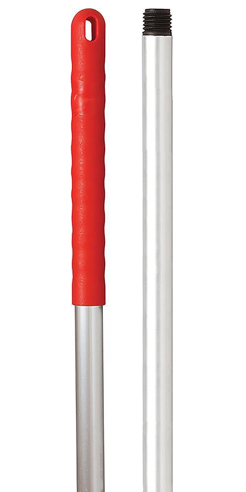 125cm (49") Aluminium Mop Handle, Red - 103132 RED