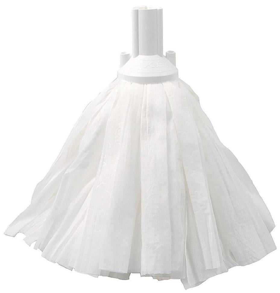 117g Non Woven Mop Head, White - 102199 WHITE