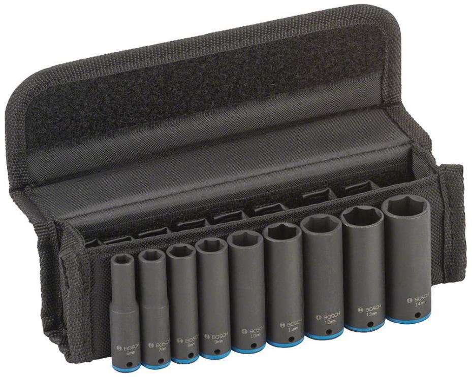 1/4" 50mm Impact Control Socket Set, 9 Piece - 2608551097