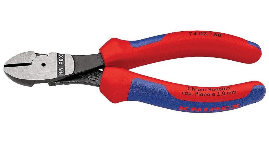 6.3" (160mm) High Leverage Diagonal Cutters - 74 02 160