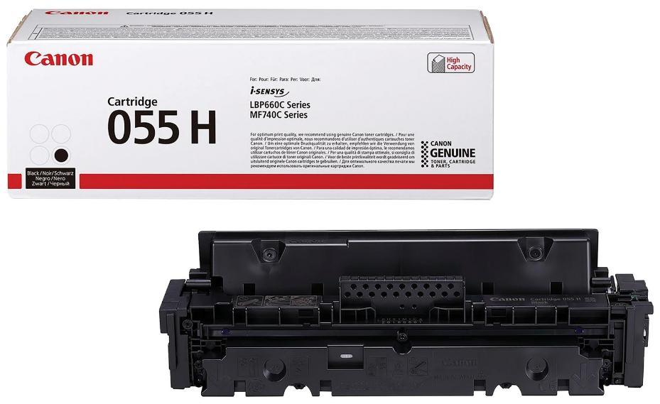 055 H High Yield Toner Cartridge, Black 7600 Pages - 3020C002