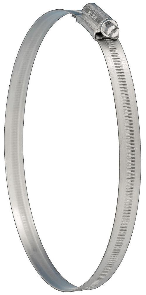 110mm - 140mm Zinc Plated Mild Steel Jubilee Clips, 5 Pack - 6MS