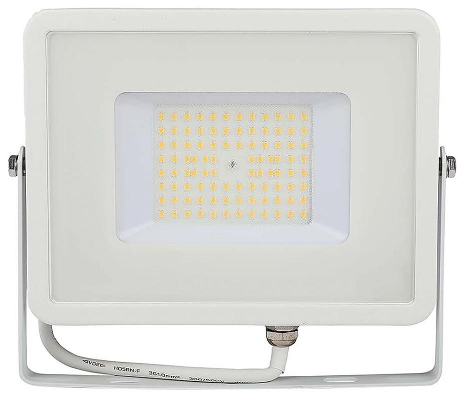 50W SMD Floodlight, 4000K, 5750lm, IP65, White - VT-56 21762