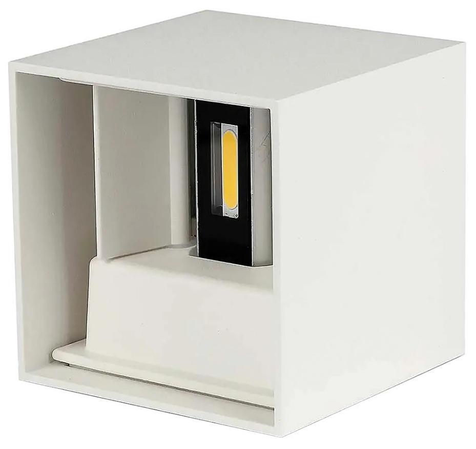 12W Square Wall Light, White, 4000K, IP65 - VT-759-12 218528