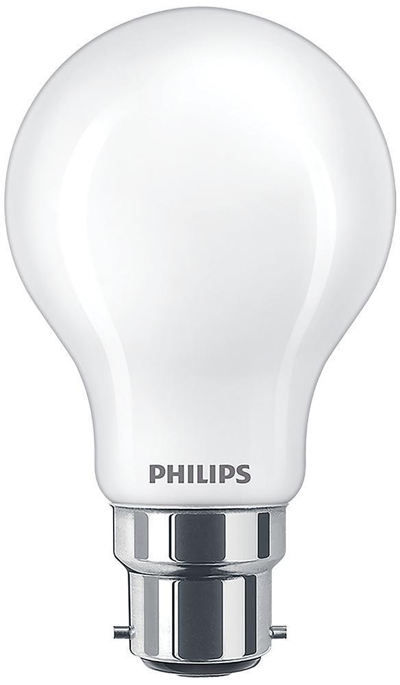 5.9W MASTER Value LEDBulb A60, B22, CCT of 2200K-2700K, Frosted, 806lm - 929003010699