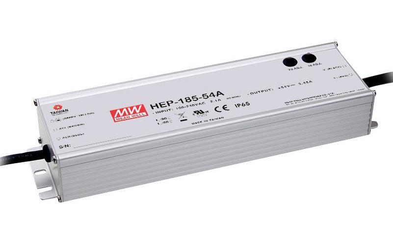 12V, 13A, 156W, ITE, Enclosed Power Supply - HEP-185-12A