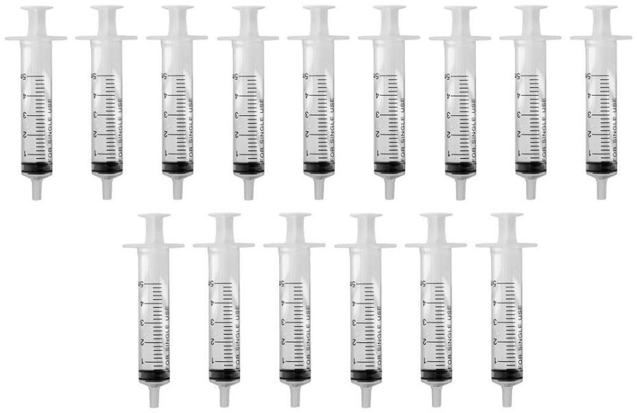 5ml Precision Syringes, 25 Piece - MP002108