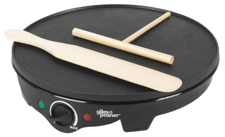 Electric Crepe Maker, Black - EK2510G
