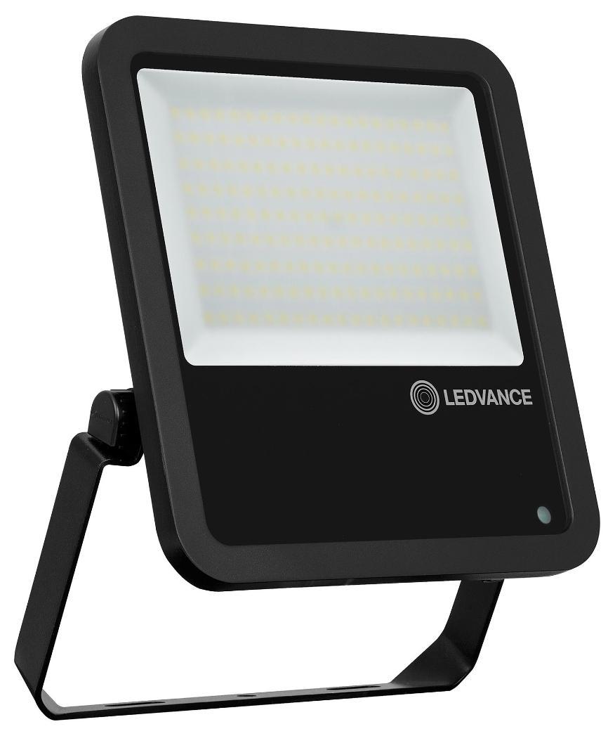 125W LED Floodlight with Daylight Sensor, 4000K, 15000lm, IP65, Black - 4058075461161