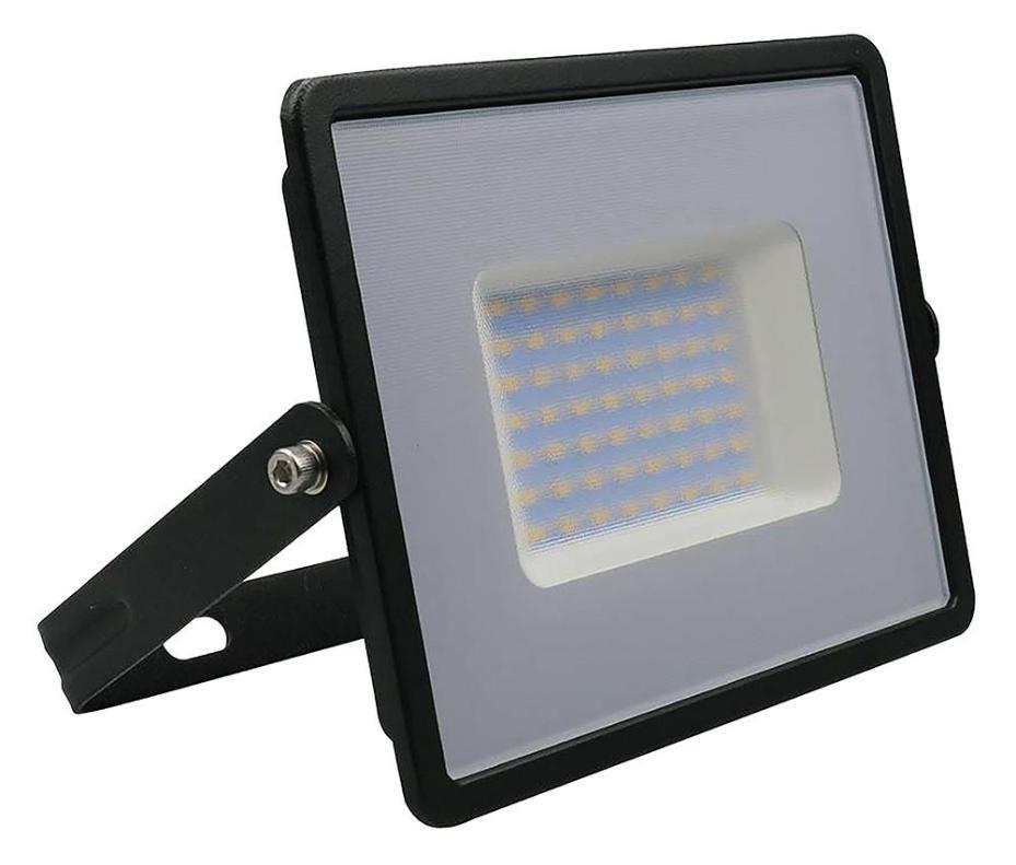 50W SMD Floodlight, 6500K, 4300lm, IP65, Black - VT-4051B 215960