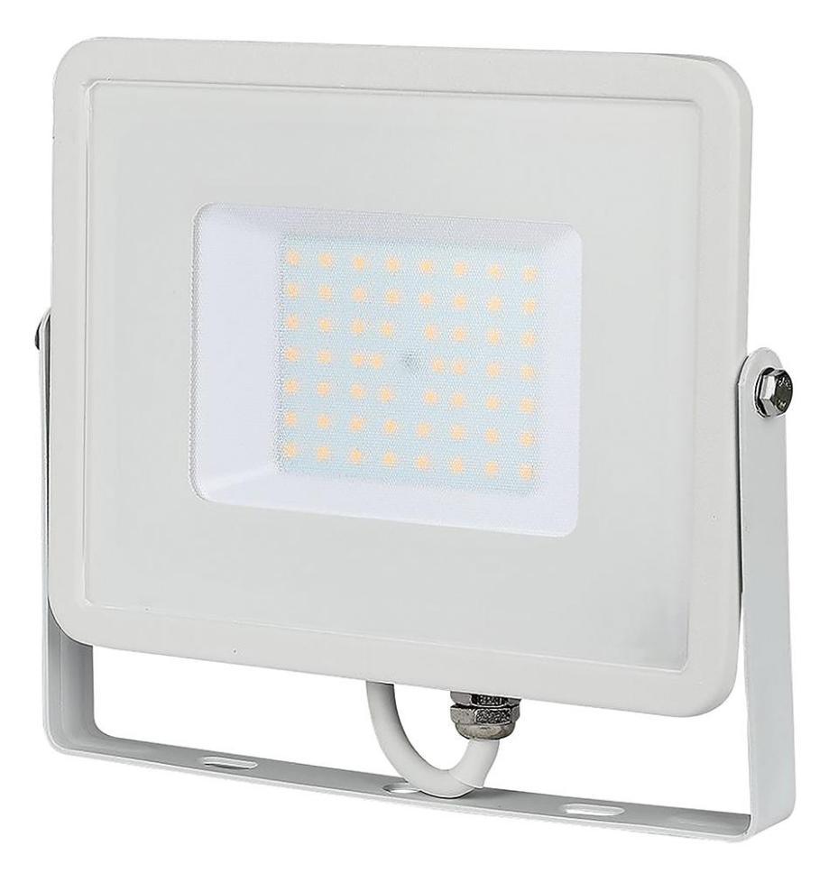 50W SMD Floodlight, 4000K, 4000lm, IP65, White - VT-50 21410