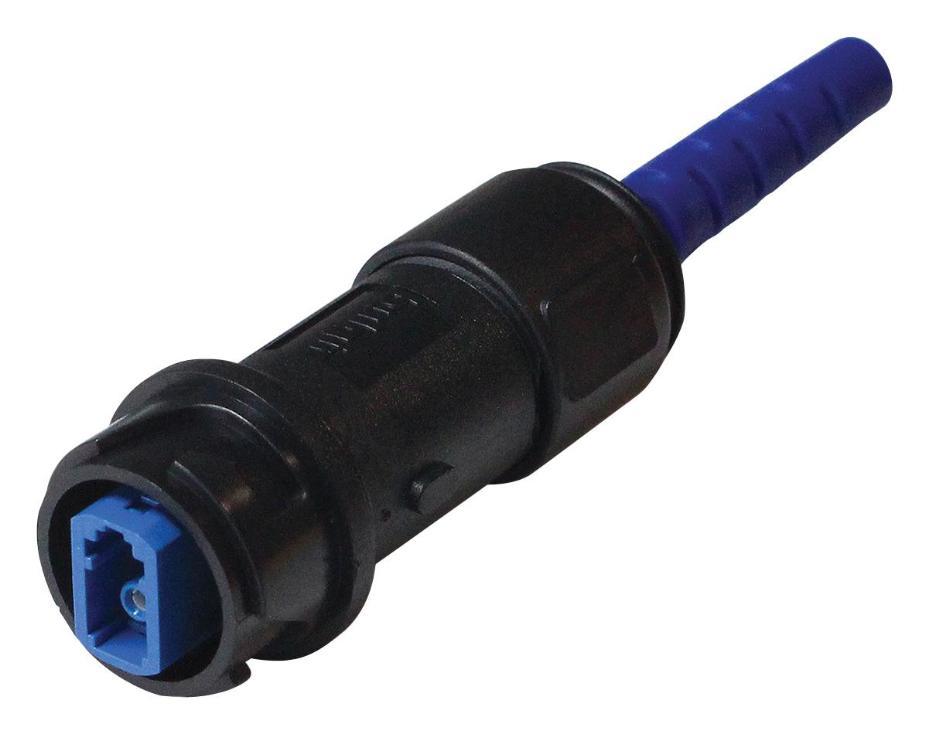 Simplex LC Fiber Buccaneer Inline Flex Cable Connector - PXF4051