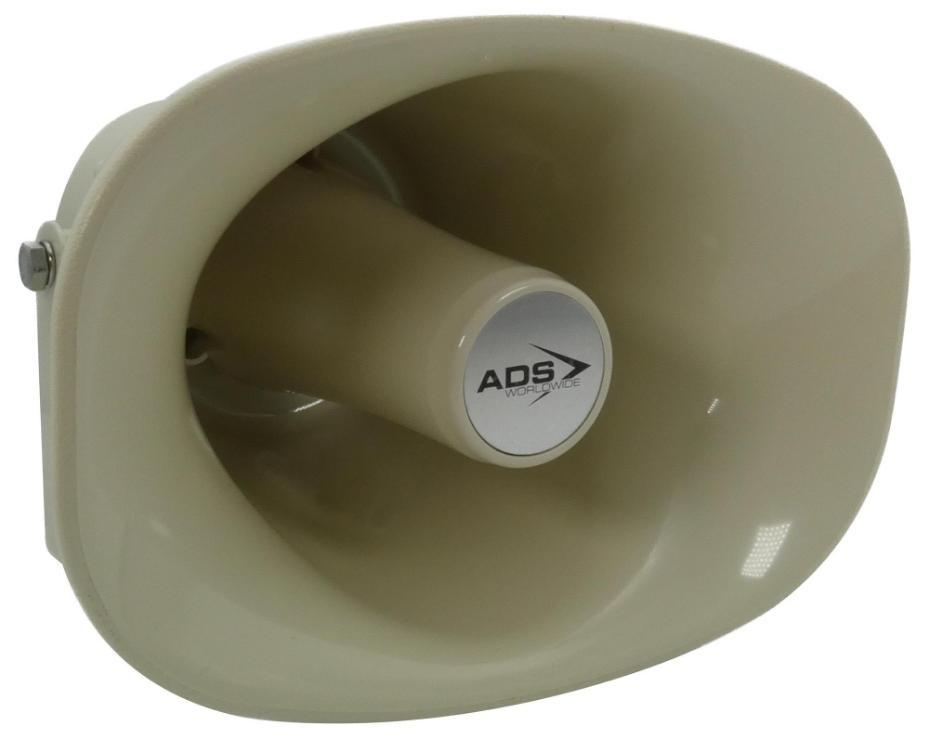 15W, Metal Rectangular Horn Loudspeaker with Swivel Bracket - PANTHER 15