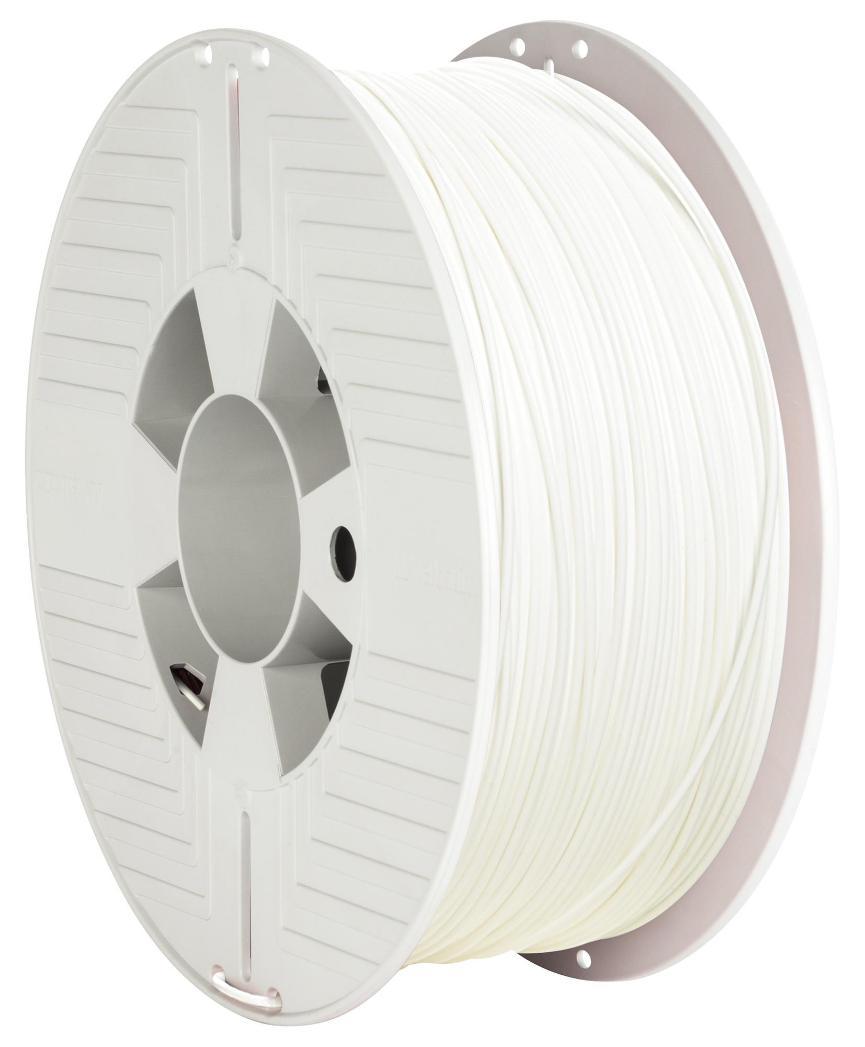 1.75mm White ABS Filament for 3D Printer, 396m Reel, 1kg - 55027