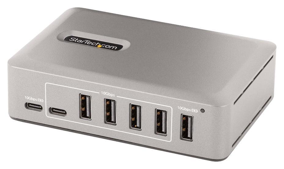 10 Port USB 3.2 Gen 2 Desktop Hub with Power Delivery, USB-C to 8x USB-A & 2x USB-C - 10G8A2CS-USB-C-HUB