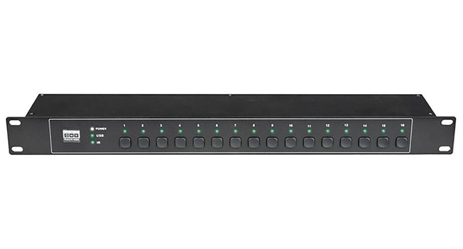 16 Programme Quick Rack 1024 Channel DMX, 19" 1U Rack Mount - 50058