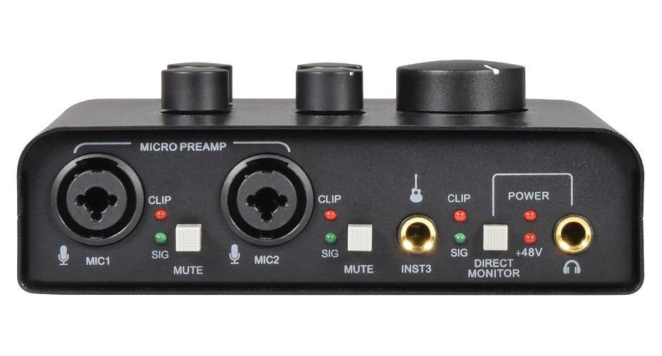 Desktop USB Audio Interface - USB2+1