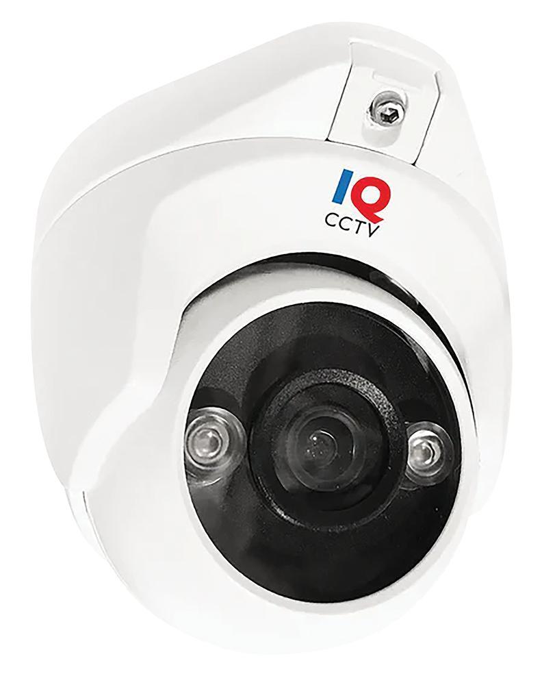 5MP Colour Night Vision Vandal Eyeball/Turret Dome Camera - IQC5000VC-W