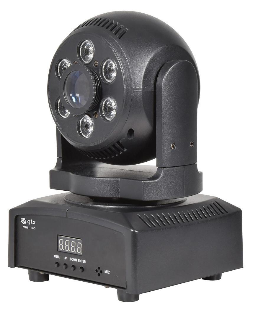 14CH DMX SpotWash Moving Head LED Projector, 100W - MHS-100G