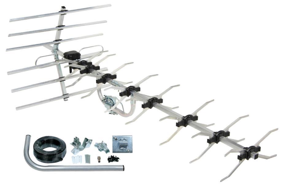 5G/4G High Gain TV Aerial Kit, 48 Element - 27884VK