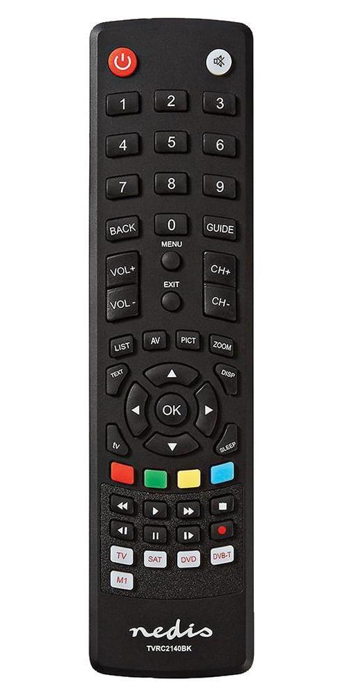 4 in 1 Universal Remote Control - TVRC2140BK.