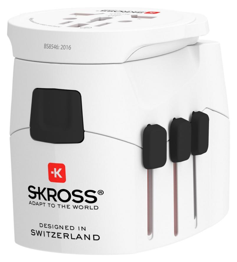 PRO Light USB Travel Adaptor, 4x USB A. 250V, 7A - 1.302471