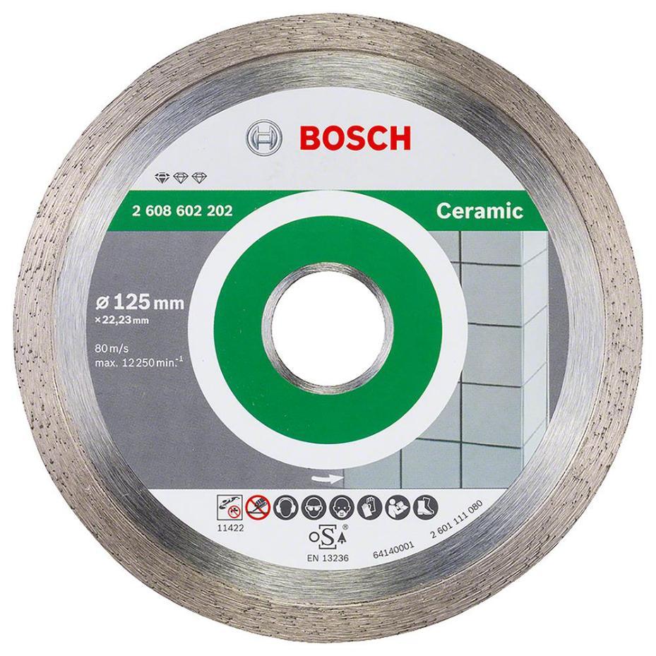5" (125mm x 1.6mm x 22.23mm) Angle Grinder Diamond Ceramic Cutting Disc - 2608602202