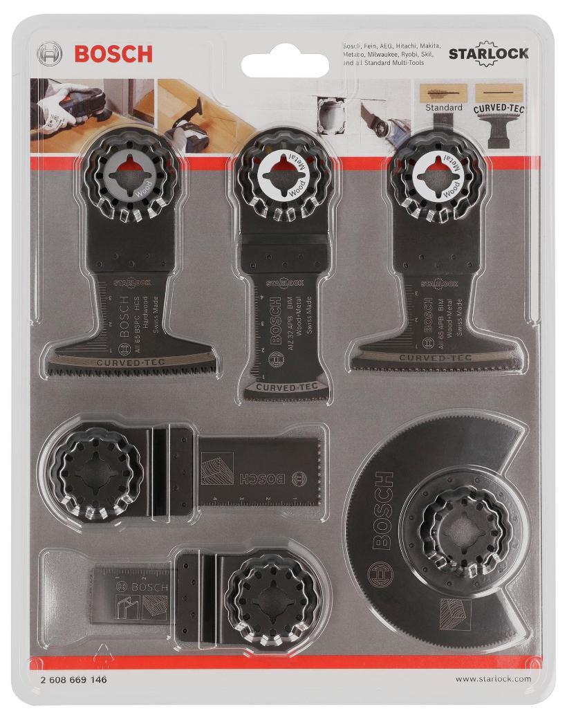 Starlock Oscillating Multi-Tool Wood & Metal Blade Set, 9 Piece - 2608669146