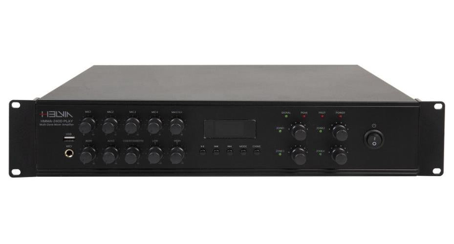 4-Zone Class D Mixer & Amplifier, DAB+/BT, 240W - HMMA-240DPLAY