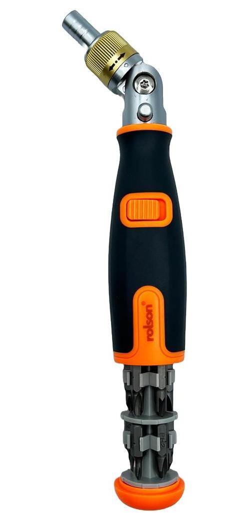 10 in 1 Flex-Ratchet Screwdriver & Screwdriver Bits Set - 28232