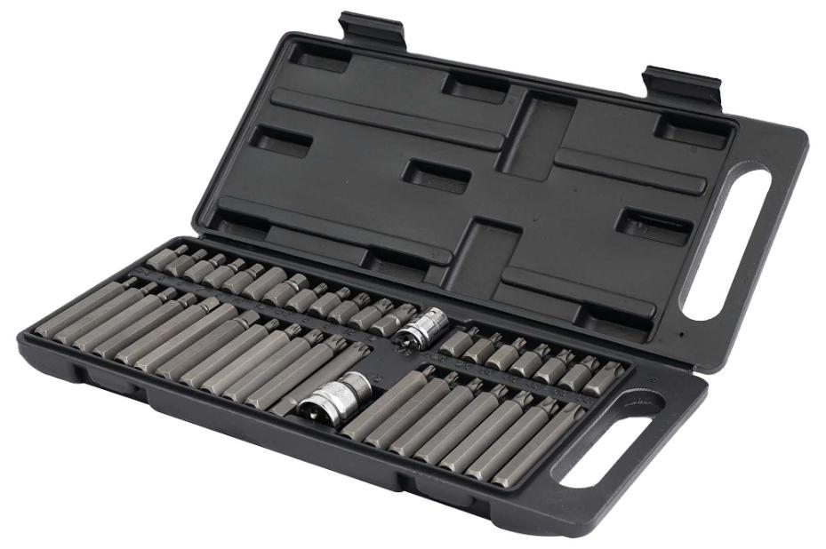 Torx, Spline & Hex Screwdriver Bit Set, 40 Piece - 38670