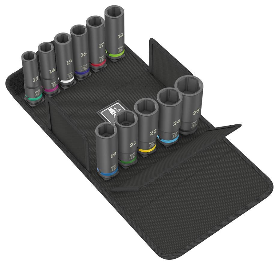 8790 C 1/2" Impaktor Deep Socket Set, 9 Piece - 05004841001