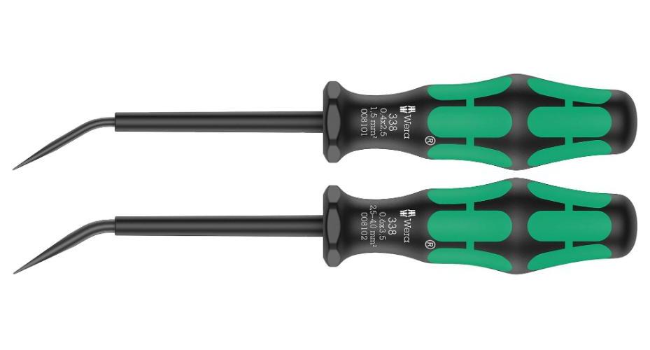 338/2 Terminal Block Screwdriver Actuation Tools, 2 Piece Set - 05008100001