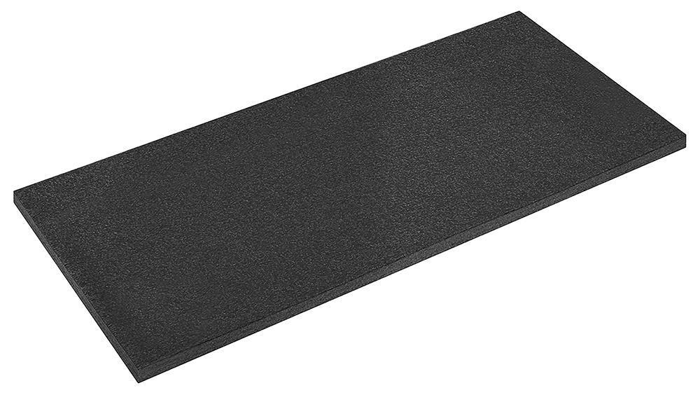 1200mm x 550mm x 50mm Easy Peel Shadow Foam® Tray Insert for Tool Cabinets, Tool Boxes & Cases, Black - SF50BK