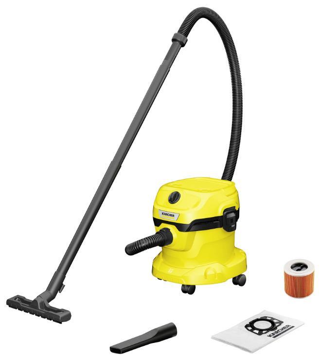 12L 1000W Wet & Dry Vacuum Cleaner 230V - WD 2 PLUS