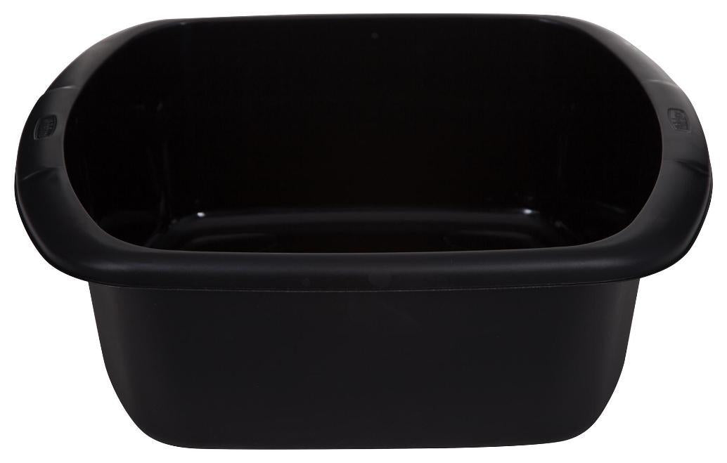 Large Rectangular Washing Up Bowl, Black - H05076