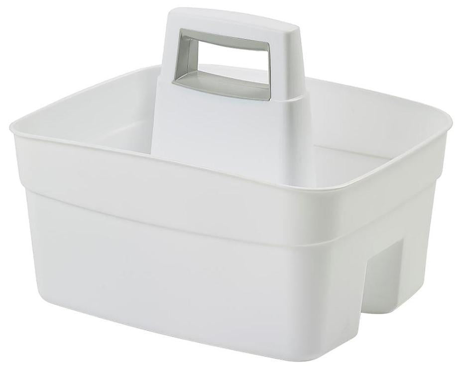 Kitchen Storage Caddy, White with Grey Insert - H33KC4