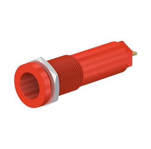 4MM SOCKET, PANEL MOUNT, 10A, RED - 66.9427-22