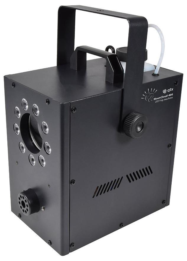 160.491UK - Compact 400W LED Fog Machine with RGB Moonflower Effect - MOONCLOUD-400