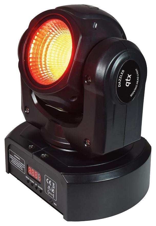 150.466UK - 80W LED RGBWA Moving Head - DAZZLER