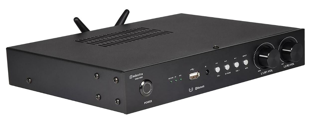 103.146UK - WiFi Multi Streaming Amplifier, 4x 60W - S460-WIFI