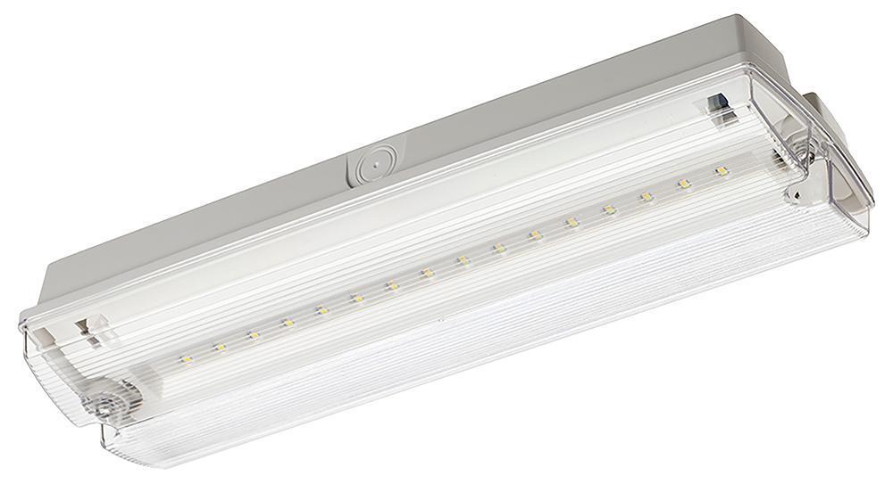 3W Vanguard LED Emergency Bulkhead, 6500K, 150lm, IP65 - VAN/3