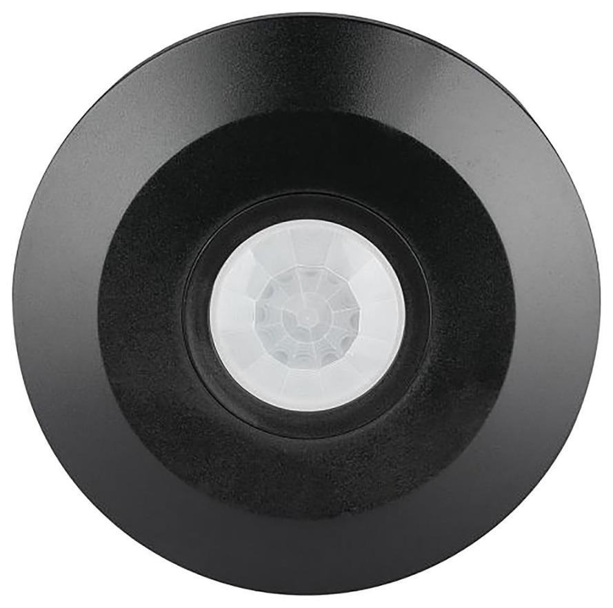 Flat PIR Ceiling Sensor, Black - 5087