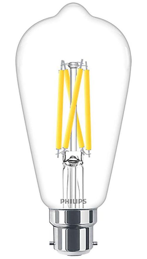 5.9W MASTER Value Filament LED ST64 Bulb, BC/B22, Dimmable - 2200K-2700K, 806lm - 929003010802