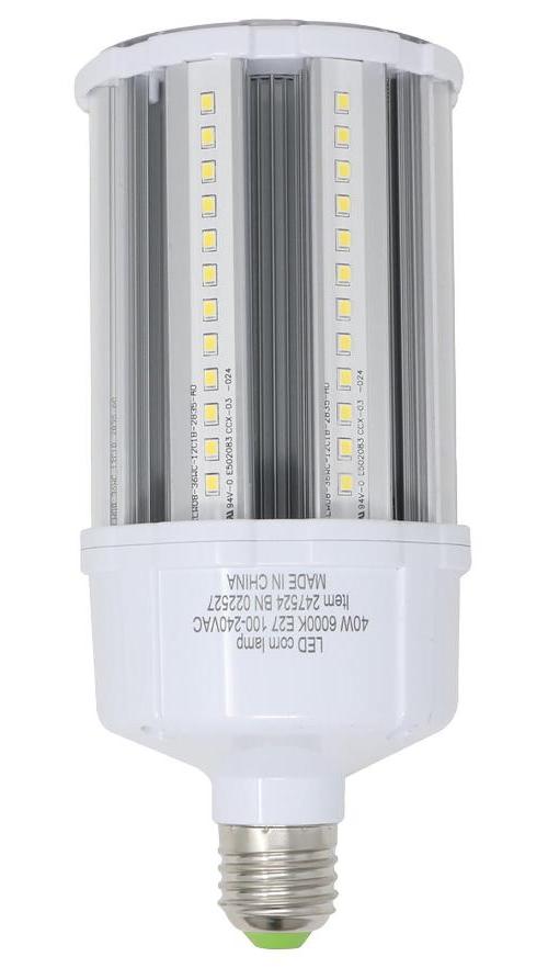 40W LED Corn Bulb, E27, 6000K, 5200lm - 247524