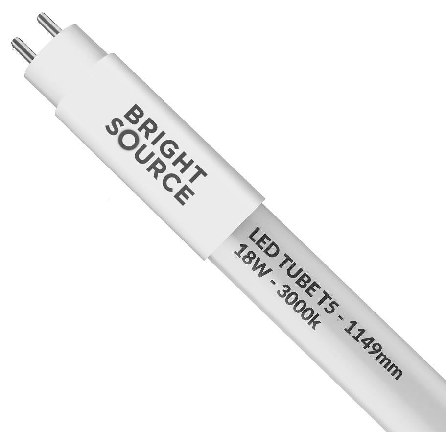 18W LED T5 Tube, 4FT, 3000K, 2250lm, IP20 - 241065