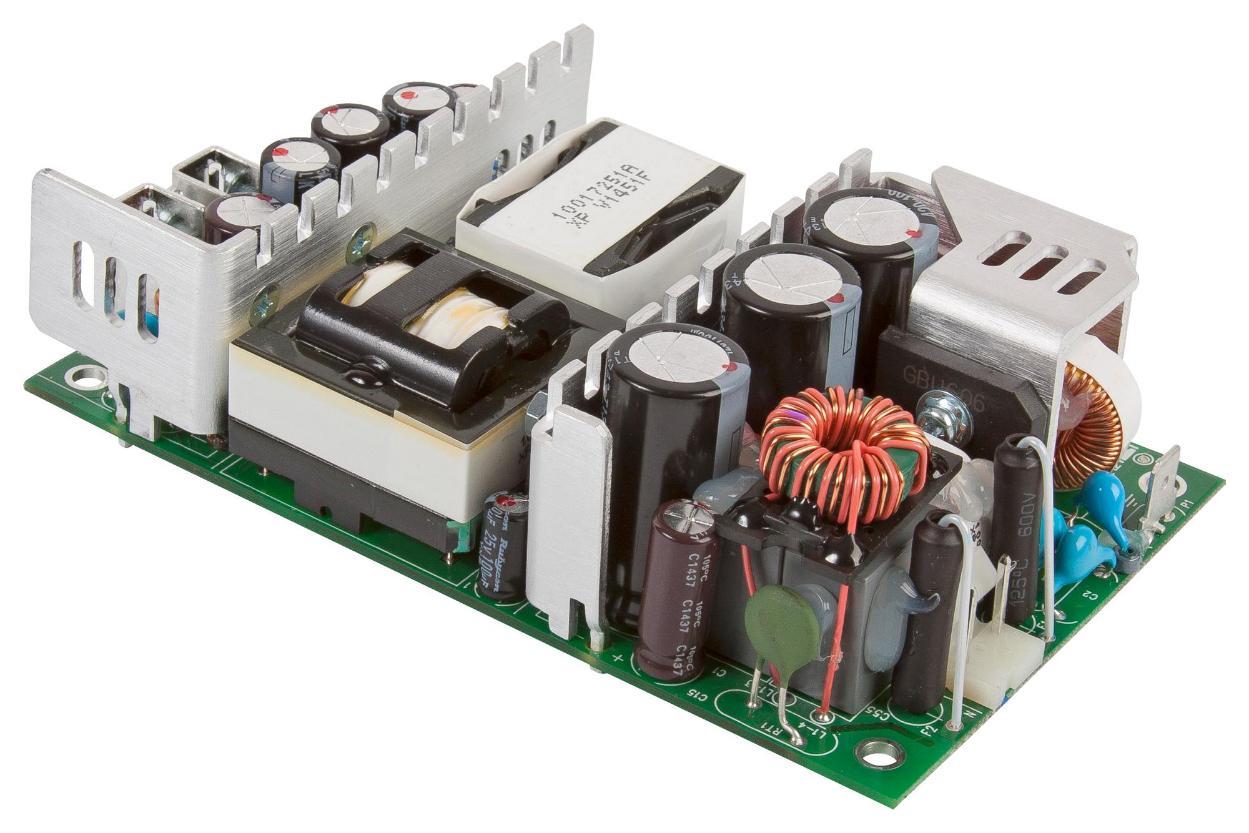 AC/DC Open Frame Power Supply, 24V, 8.3A, 350W - GCS350PS24