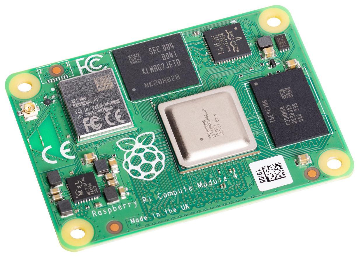 Raspberry Pi 4GB Compute Module 4, 8GB eMMC - CM4004008