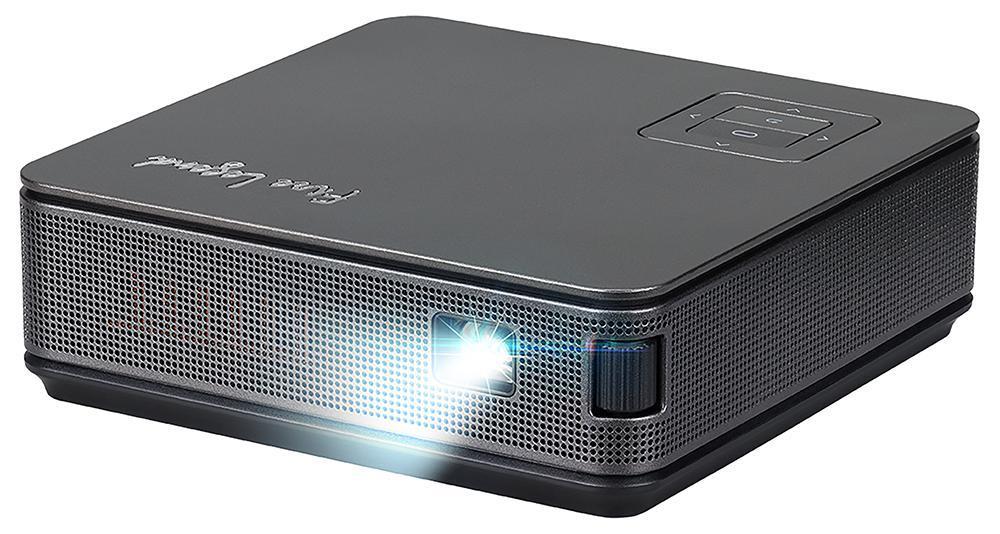 PV12a Portable DLP LED Projector 800lm, Black - MR.JV311.001