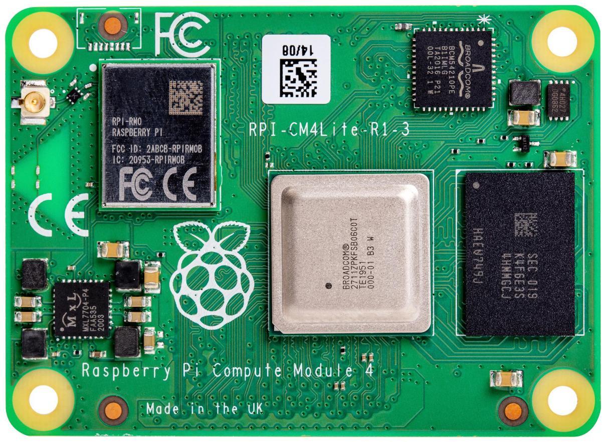 Raspberry Pi 8GB Compute Module 4 with WiFi, Lite - CM4108000